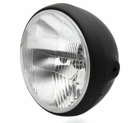 Faro fanale moto nero british - faro,