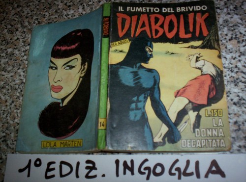 Diabolik prima serie - diabolik,