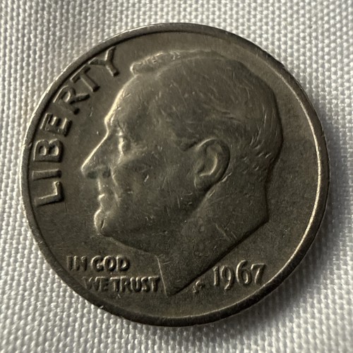 Dime 1967 senza marchio - , di