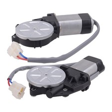 Paio Motore regolatore alzacristalli elettrico Fit for BMW 3 Series E30 82-94