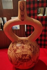 Vaso beccuccio staffa - , moche