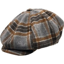 Cappellino Newsboy a quadri