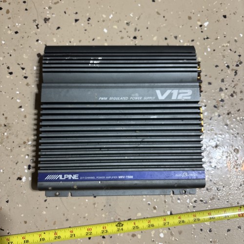 Amplificatore alpine v12 - alpine,