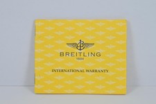 Breitling Chrono Colt Libretto Garanzia Internazionale A53035 25370 1998