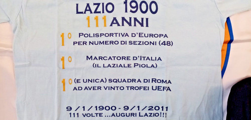 Maglia shirt lazio 111 - shirt, anni
