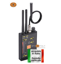 RIVELATORE DI MICROSPIE E GPS PORTATILE PROFESSIONALE E SEMPLICE ALL'UTILIZZO