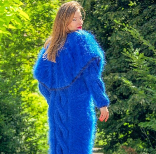 Abito lungo blu - in, con