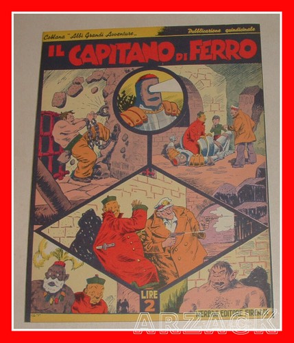 Capitano ferro ristampa - capitano,
