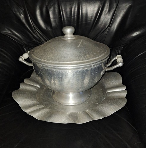 Zuppiera vintage alluminio - vintage,