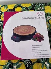 crepes maker, piastra leggermente rigata ma funzionante