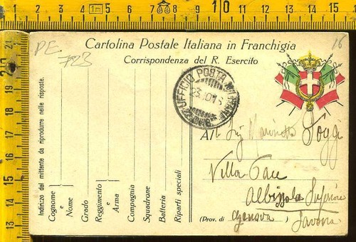 Prima guerra franchigia posta - prima,