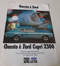 Pubblicità Ford Capri 2300