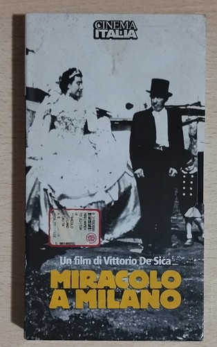 Vhs miracolo milano - vhs,