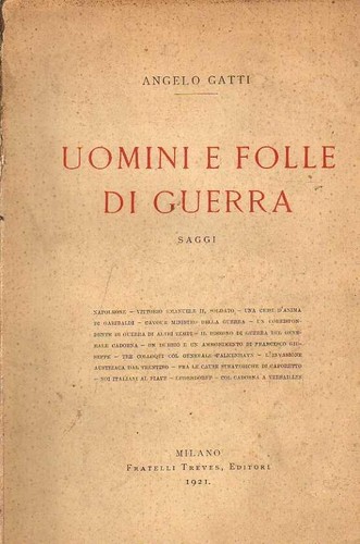 Angelo gatti uomini - e, folle