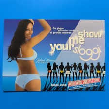 SLOGGI GIULIANA MOREIRA PER SLOGGI COLOURS CARTOLINA PUBBLICITARIA