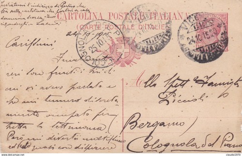 Interi postali cent 10 - cent.,