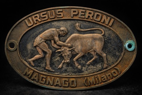 Antica targa ursus peroni - targa,