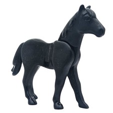 Playmobil cavallo nero