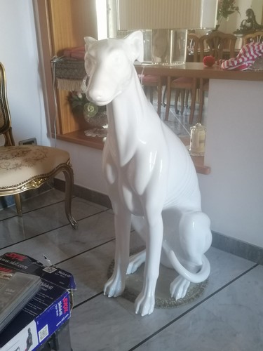 Cane ceramica - (levriero), di