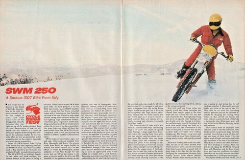 Swm 250gs 1979 articolo - 250gs,