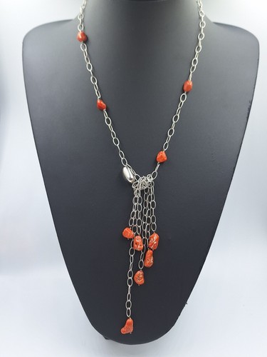 Collana donna vero corallo - collana,