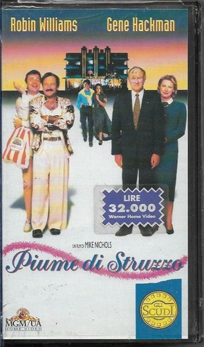 Piume struzzo vhs nuova - di,