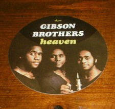 ADESIVO PUBBLICITARIO GIBSON BROTHERS HEAVEN