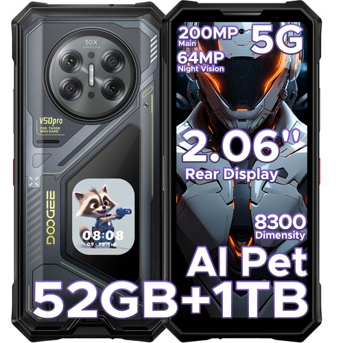 Doogee v50pro 52gb 1tb - doogee, 52gb+1tb