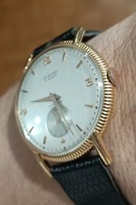 Swiss Watch TERIAM ORO 18kt Oversize di 37 mm. Montre Armbanduhr Like New!!!