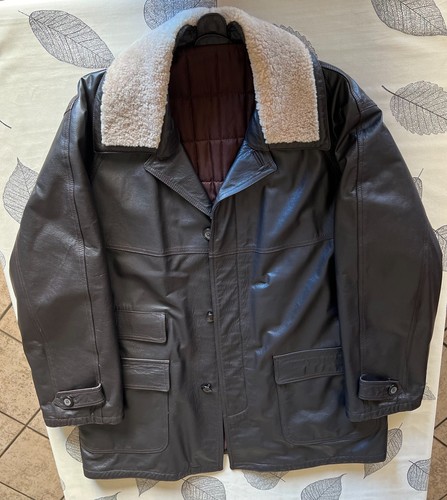 Giaccone 100 vera pelle uomo - vera,