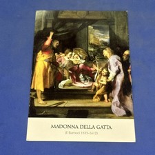 MADONNA DELLA GATTA F. BAROCCI Santino - immagine sacra