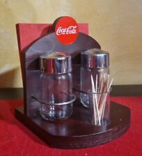 Set sale e pepe cocacola Tovaglioli Legno Coca Cola