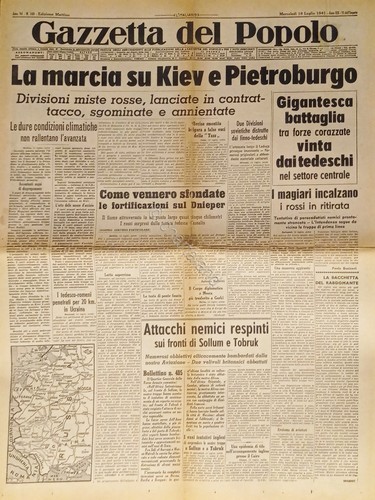 Gazzetta del popolo 169 - popolo, n.