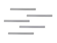 Clip adesive DURABLE DURAFIX RAIL argento metallizzato 210x17mm conf. 5 - 470623