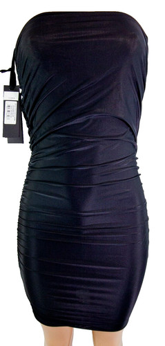 Pinko megaloman black dress - black,
