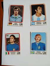 Figurine Calciatori Stikers Panini Word Cup Munchen Monaco 74 da Bustina Mint