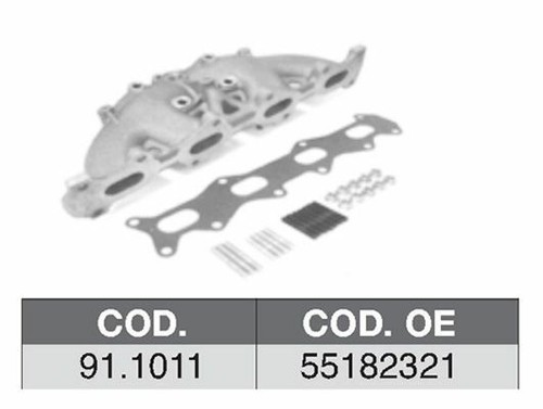 Collettore scarico fiat - ,