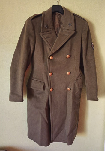Cappotto doppio petto militare