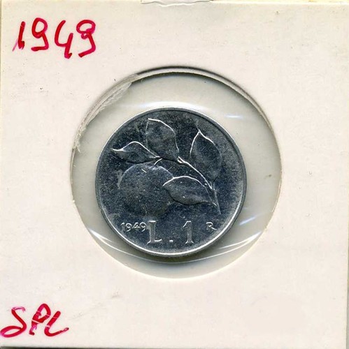 Repubblica italiana 1 lira - repubblica,