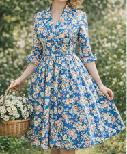 Abito donna midi Lindy Bop