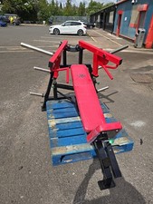 Piastra pressa toracica inclinazione commerciale macchina palestra caricata