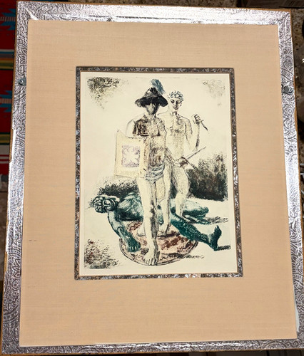 Stampa litografica gladiatori - stampa,