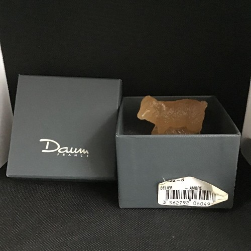 Daum france crystal belier - crystal,