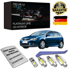 VW Golf 5 V 1K1 LED illuminazione abitacolo Premium set 12 SMD bianco GTI GT R TSI