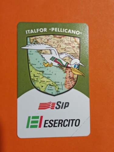 Rara scheda telefonica - scheda, sip
