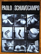 Invito/manifesto 182° mostra personale Paolo Schiavocampo. 