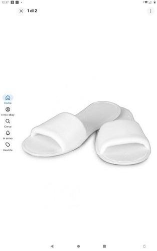 Pantofole spugna ciabatte - spugna,