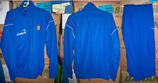 PANTALONI+GIACCA TUTA NAZIONALE ITALIA 90 WORLD CUP DIADORA CALCIO SOCCER