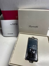 Telefono cellulare Sagem my521X Faconnable vecchio stock raro da collezione T...