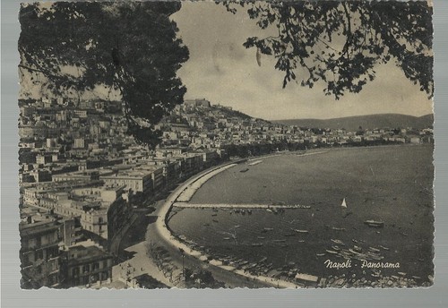 Napoli vecchia cartolina 75431 - napoli,
